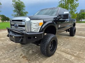 2013 FORD F250 SUPER DUTY CREW CAB PICKUP V8, TURBO DSL, 6.7L PLATINUM PICKUP 4D 6 3/4 FT