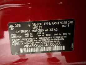 2016 BMW 3 SERIES
