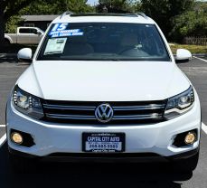 2015 VOLKSWAGEN TIGUAN SUV PURE WHITE AUTOMATIC - Capital City Auto