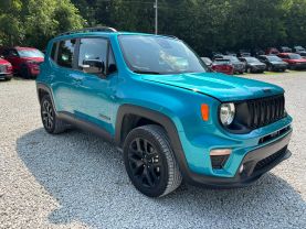 2022 JEEP RENEGADE SUV 4-CYL, MULTIAIR, TURBO, 1.3 LITER ALTITUDE SPORT UTILITY 4D at T&T Repairables - used car dealership in Spencer, Indiana.