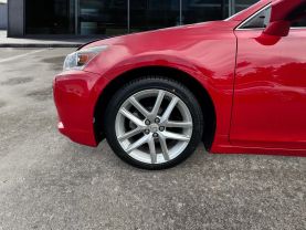 2017 LEXUS CT HATCHBACK RED AUTOMATIC - CARPALACE, Chantilly, VA. 38.91645215435775, -77.47495885092432