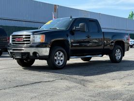 2013 GMC SIERRA 1500 EXTENDED CAB PICKUP V8, FLEX FUEL, 5.3 LITER SLE PICKUP 4D 6 1/2 FT