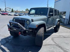 2014 JEEP WRANGLER SUV V6, 3.6 LITER UNLIMITED SAHARA SPORT UTILITY 4D
