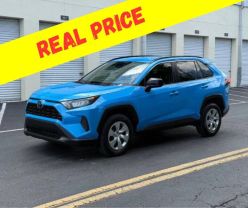 2021 TOYOTA RAV4 SUV BLUE AUTOMATIC - Iron Cars Inc