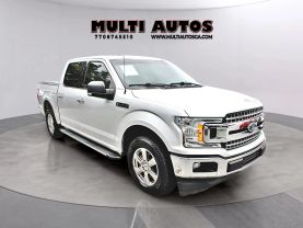 2018 FORD F150 SUPERCREW CAB PICKUP V8, FLEX FUEL, 5.0 LITER XLT PICKUP 4D 5 1/2 FT