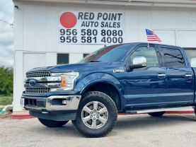 2018 FORD F150 SUPERCREW CAB PICKUP V8, FLEX FUEL, 5.0 LITER LARIAT PICKUP 4D 5 1/2 FT