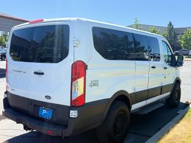 2017 FORD TRANSIT 150 WAGON PASSENGER V6, ECOBOOST, TWIN TURBO, 3.5 LITER XLT W/LOW ROOF W/60/40 SIDE DOOR VAN 3D