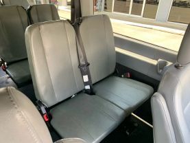 2017 FORD TRANSIT 350 HIGH ROOF 148'' WB 9 PASSENGER VAN WITH 800 LBS WHEELCHAIR LIFT PASSENGER VANS V6, 3.7 LITER XL W/HIGH ROOF W/SLIDING SIDE DOOR VAN 3D - Eddies Auto Sales