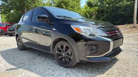 2024 MITSUBISHI MIRAGE HATCHBACK 3-CYL, 1.2 LITER SE HATCHBACK 4D at T&T Repairables - used car dealership in Spencer, Indiana.