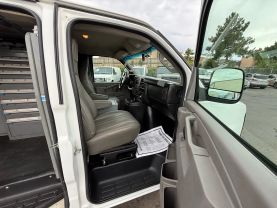 2016 CHEVROLET EXPRESS 3500 CARGO CARGO V8, FLEX FUEL, 6.0 LITER EXTENDED VAN 3D