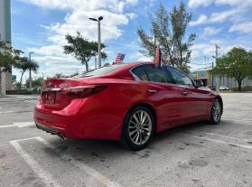 2024 INFINITI Q50 SEDAN V6, TWIN TURBO, 3.0 LITER LUXE SEDAN 4D