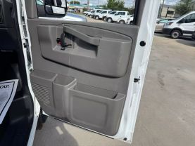 2018 CHEVROLET EXPRESS 3500 PASSENGER PASSENGER V8, FLEX FUEL, 6.0 LITER LS EXTENDED VAN 3D at Motors On Wheels - used car dealership in Houston, Texas.