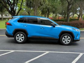 2021 TOYOTA RAV4 SUV BLUE AUTOMATIC - Iron Cars Inc