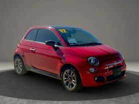 2017 FIAT 500 HATCHBACK RED AUTOMATIC - Villas Autos LLC