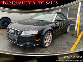 2009 AUDI A4 CONVERTIBLE 4-CYL, TURBO, 2.0 LITER 2.0T QUATTRO CABRIOLET 2D