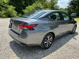2021 NISSAN VERSA SEDAN 4-CYL, 1.6 LITER SV SEDAN 4D at T&T Repairables - used car dealership in Spencer, Indiana.