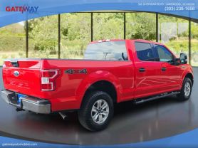 2018 FORD F150 SUPERCREW CAB PICKUP V8, FLEX FUEL, 5.0 LITER XL PICKUP 4D 5 1/2 FT