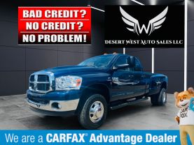 2007 DODGE RAM 3500 QUAD CAB PICKUP 6-CYL, TURBO DSL 6.7L SLT PICKUP 4D 8 FT