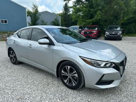 2021 NISSAN SENTRA SEDAN 4-CYL, 2.0 LITER SV SEDAN 4D at T&T Repairables - used car dealership in Spencer, Indiana.