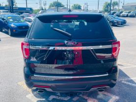 2018 FORD EXPLORER SUV V6, 3.5 LITER XLT SPORT UTILITY 4D