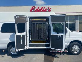2013 FORD E350 SUPER DUTY 3 PASSENGER VAN WITH 800 LBS WHEELCHAIR LIFT PASSENGER VANS V8, 5.4 LITER EXTENDED VAN 3D - Eddies Auto Sales