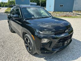 2021 CHEVROLET TRAILBLAZER SUV 3-CYL, ECOTEC, TURBO, 1.3 LITER RS SPORT UTILITY 4D at T&T Repairables - used car dealership in Spencer, Indiana.