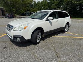 2014 SUBARU OUTBACK WAGON WHITE AUTOMATIC - Auto Solutions of Greensboro LLC, NC, 36.05701, -79.84368