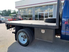 2012 FORD F550 SUPER DUTY CREW CAB 9FT FLATBED GOOSENECK TRUCK FLATBED TRUCKS V8, TURBO DIESEL, 6.7 LITER 176" W.B. 4D - Eddies Auto Sales