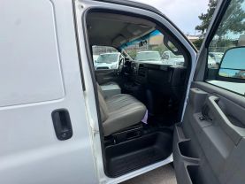 2017 CHEVROLET EXPRESS 3500 CARGO CARGO V8, FLEX FUEL, 6.0 LITER EXTENDED VAN 3D