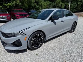 2022 KIA K5 SEDAN 4-CYL, TURBO, 1.6 LITER GT-LINE SEDAN 4D at T&T Repairables - used car dealership in Spencer, Indiana.
