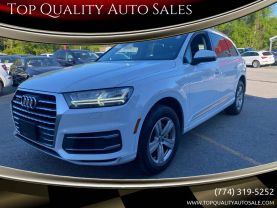 2019 AUDI Q7 SUV 4-CYL, TURBO, 2.0 LITER 45 TFSI PREMIUM PLUS SPORT UTILITY 4D
