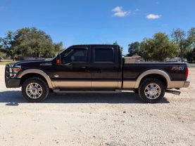 2013 FORD F250 SUPER DUTY CREW CAB PICKUP V8, TURBO DSL, 6.7L KING RANCH PICKUP 4D 6 3/4 FT