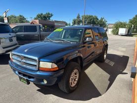 2002 DODGE DURANGO SUV V8, 4.7 LITER SPORT UTILITY 4D