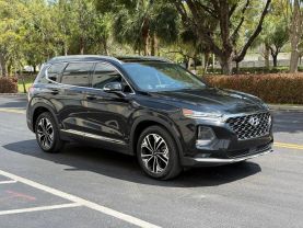 2019 HYUNDAI SANTA FE SUV BLACK AUTOMATIC - Iron Cars Inc
