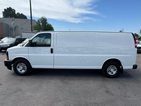 2017 CHEVROLET EXPRESS 3500 CARGO CARGO V8, FLEX FUEL, 6.0 LITER EXTENDED VAN 3D