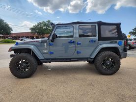 2014 JEEP WRANGLER SUV V6, 3.6 LITER UNLIMITED SAHARA SPORT UTILITY 4D