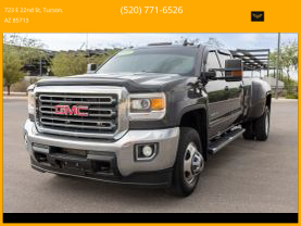 2015 GMC SIERRA 3500 HD CREW CAB PICKUP V8, TURBO DSL, 6.6L SLE PICKUP 4D 8 FT