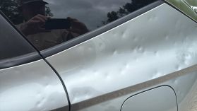 2023 HYUNDAI TUCSON SUV 4-CYL, GDI, 2.5 LITER SEL SPORT UTILITY 4D at T&T Repairables - used car dealership in Spencer, Indiana.