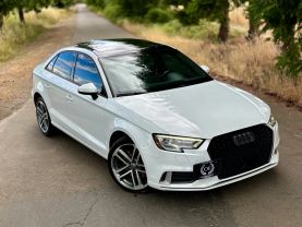 2017 AUDI A3 SEDAN 4-CYL, TURBO, 2.0 LITER PREMIUM SEDAN 4D
