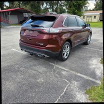 2015 FORD EDGE SUV 4-CYL ECOBOOST 2.0L TITANIUM SPORT UTILITY 4D