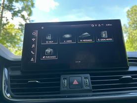2021 AUDI Q5 SUV 4-CYL, TURBO, 2.0 LITER 45 TFSI PREMIUM SPORT UTILITY 4D at T&T Repairables - used car dealership in Spencer, Indiana.