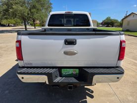 2011 FORD F250 SUPER DUTY CREW CAB PICKUP V8, TURBO DIESEL, 6.7L LARIAT PICKUP 4D 6 3/4 FT