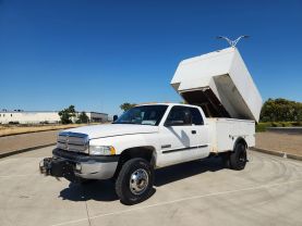 2002 DODGE RAM 3500 QUAD CAB PICKUP 6-CYL, TURBO DIESEL LONG BED