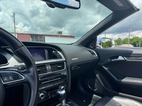 2013 AUDI S5 CONVERTIBLE V6, SUPERCHARGED, 3.0 LITER PREMIUM PLUS CONVERTIBLE 2D