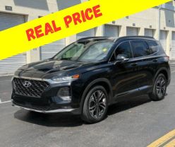 2019 HYUNDAI SANTA FE SUV BLACK AUTOMATIC - Iron Cars Inc