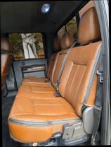 2013 FORD F250 SUPER DUTY CREW CAB PICKUP V8, TURBO DSL, 6.7L PLATINUM PICKUP 4D 6 3/4 FT