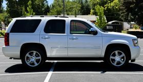 2014 CHEVROLET TAHOE SUV WHITE DIAMOND TRICOAT AUTOMATIC - Capital City Auto