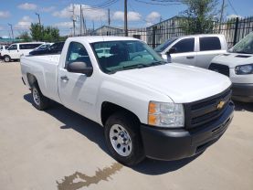 2012 CHEVROLET SILVERADO 1500 REGULAR CAB PICKUP V8, FLEX FUEL, 5.3 LITER WORK TRUCK PICKUP 2D 8 FT at Motors On Wheels - used car dealership in Houston, Texas.