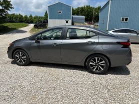 2021 NISSAN VERSA SEDAN 4-CYL, 1.6 LITER SV SEDAN 4D at T&T Repairables - used car dealership in Spencer, Indiana.
