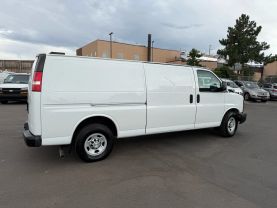 2016 CHEVROLET EXPRESS 3500 CARGO CARGO V8, FLEX FUEL, 6.0 LITER EXTENDED VAN 3D